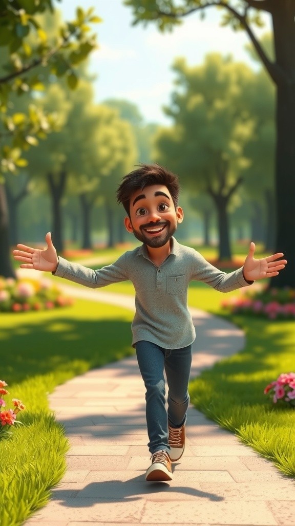 Kids and Dog Having Fun in Garden!