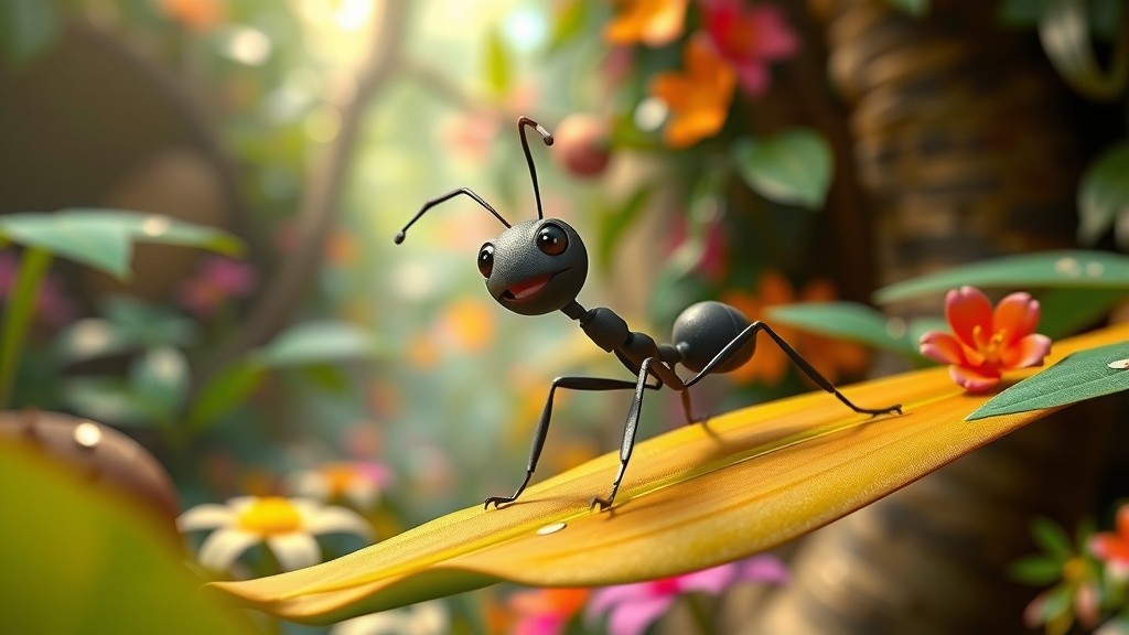 निम्मो चींटी की हिम्मत और मदद की कहानी