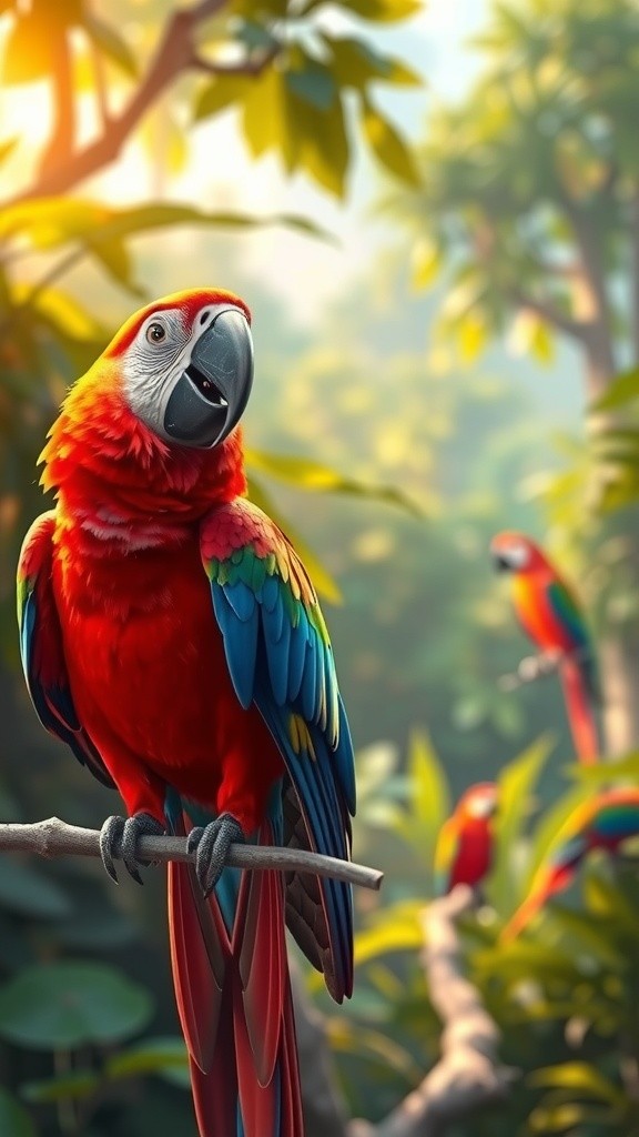 तोता और बंदर की दोस्ती