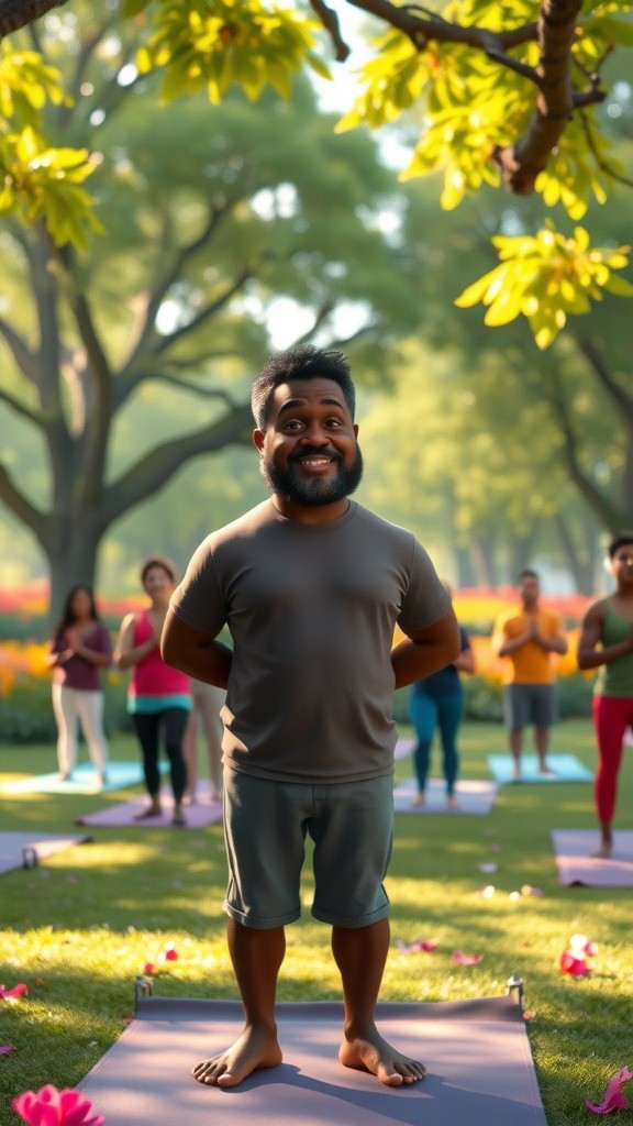 Kakek Salah Kelas Yoga