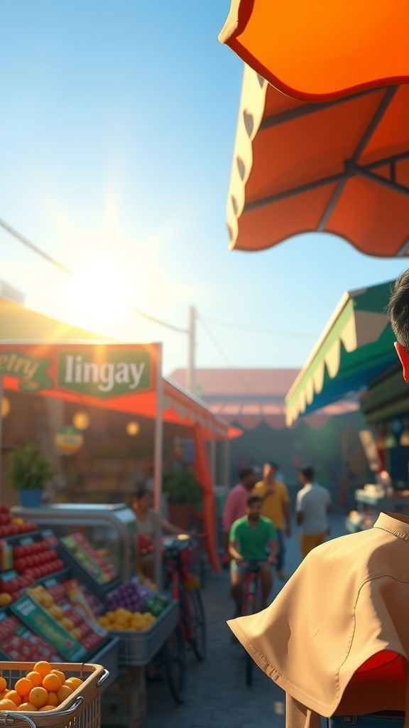 Raja the Charming Grocery Shop Dog