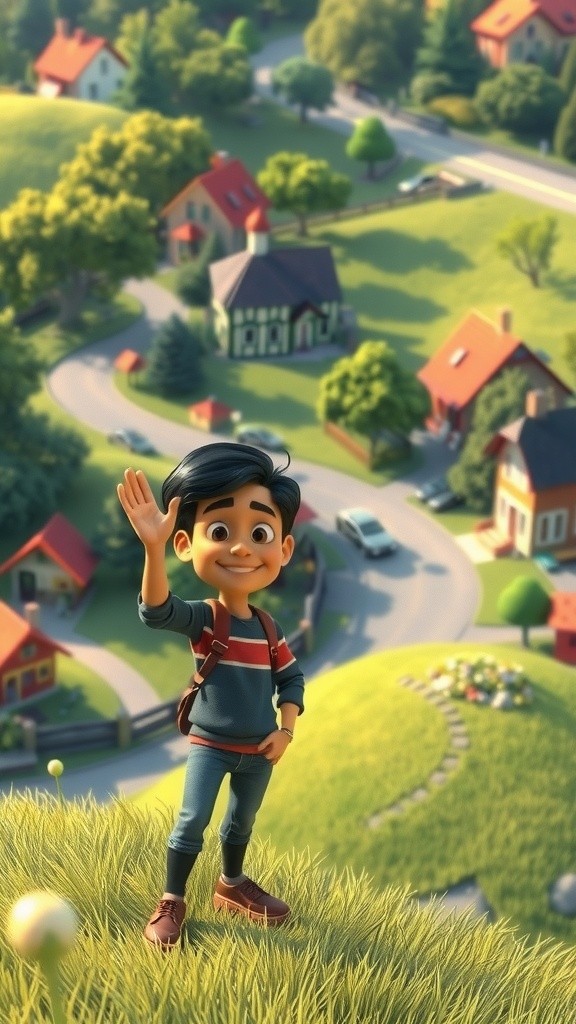 Happy Wheels Village: Magic Race