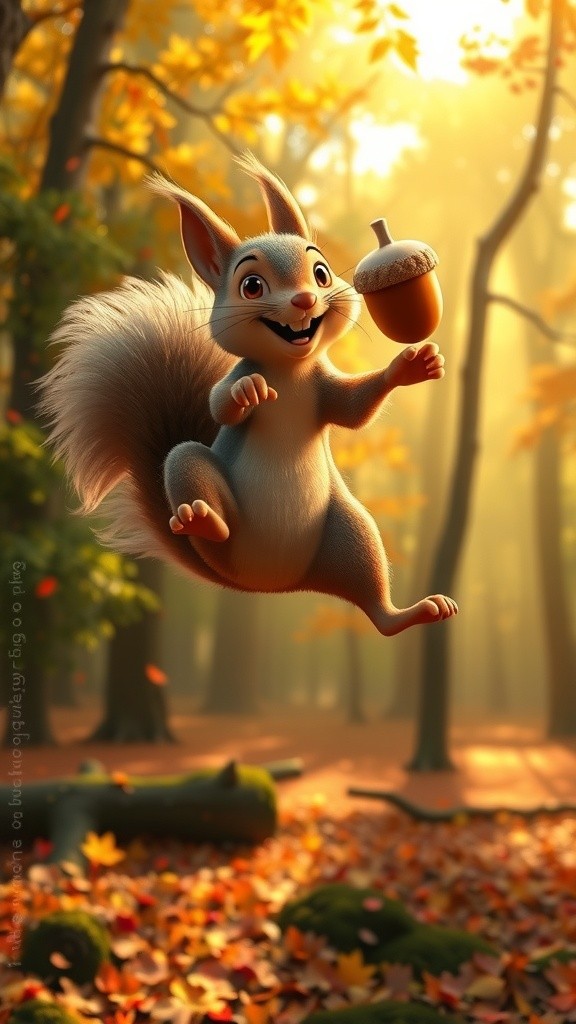 Cyril the Forgetful Squirrel
