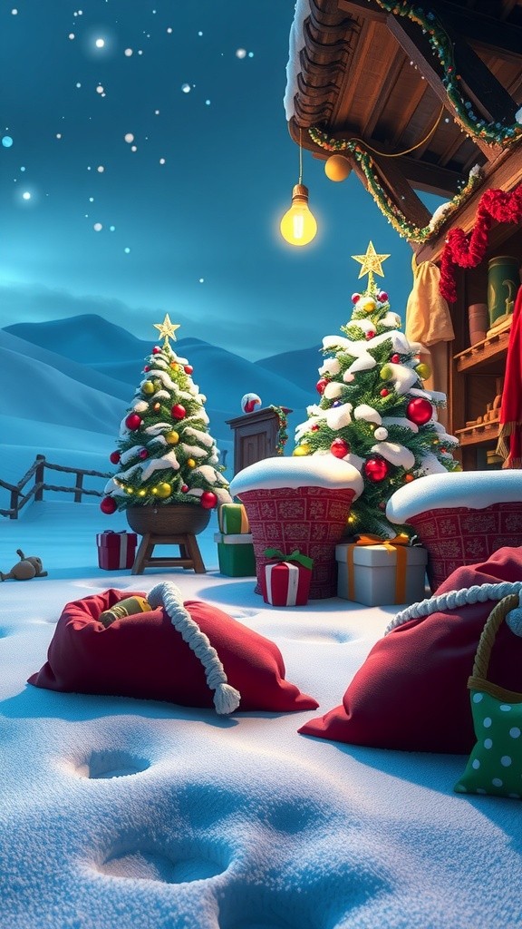 Karaoke Chaos at Santa's Workshop