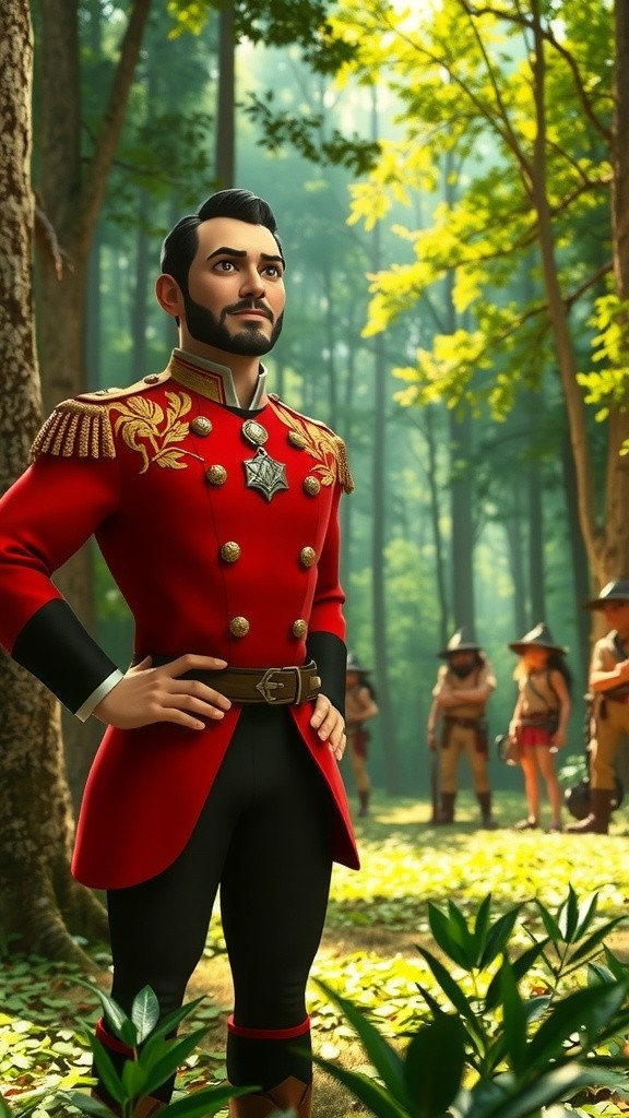 The Brave Young Man and the Rescue of the Princess