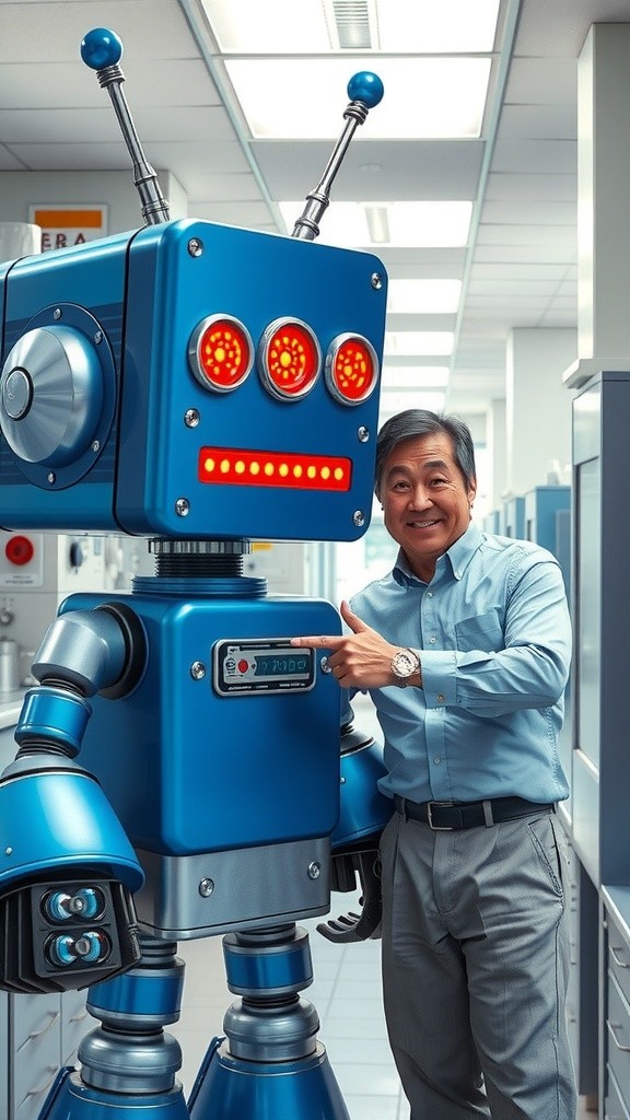 Robot Cerdas menjawab Pertanyaan Sederhana