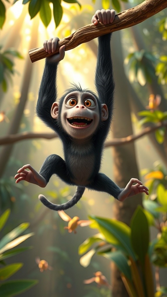 বানর ও হরিণের বন্ধুত্বের কাহিনী