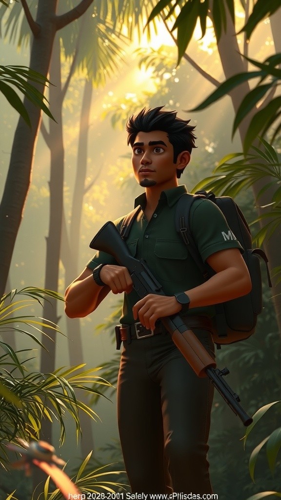 दयालु शिकारी और नन्हा खरगोश