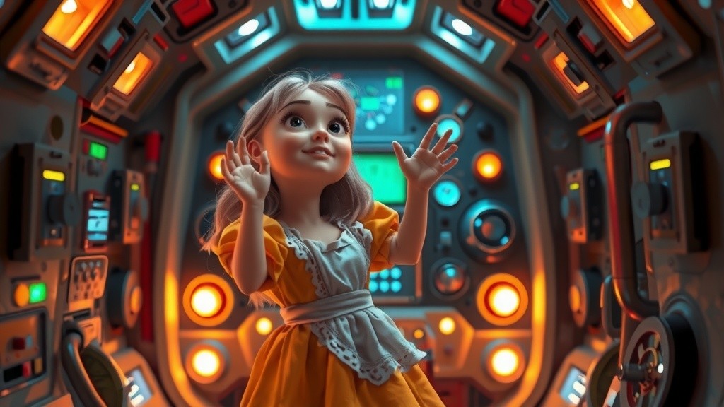 A Child's Unexpected Journey Through the Stars