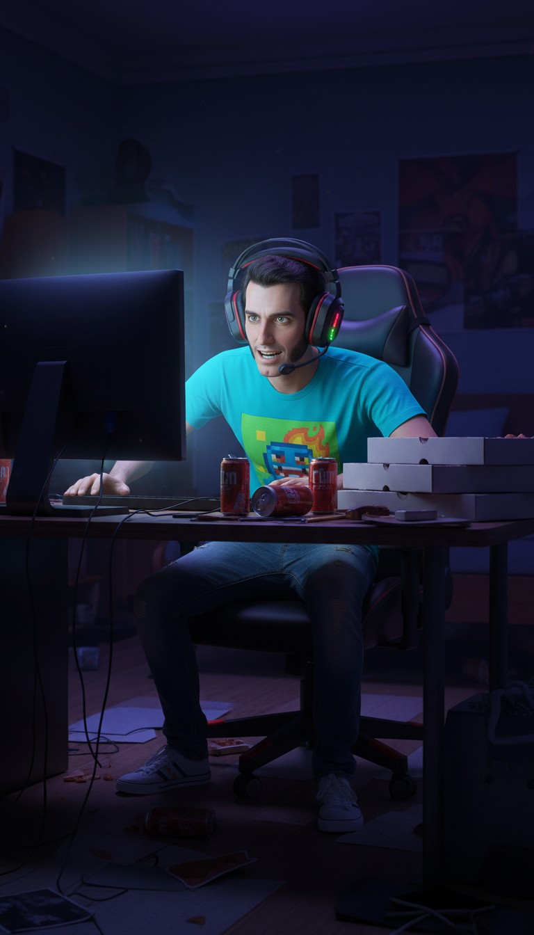 When Your Gamer Dad Tries to Play Fortnite!