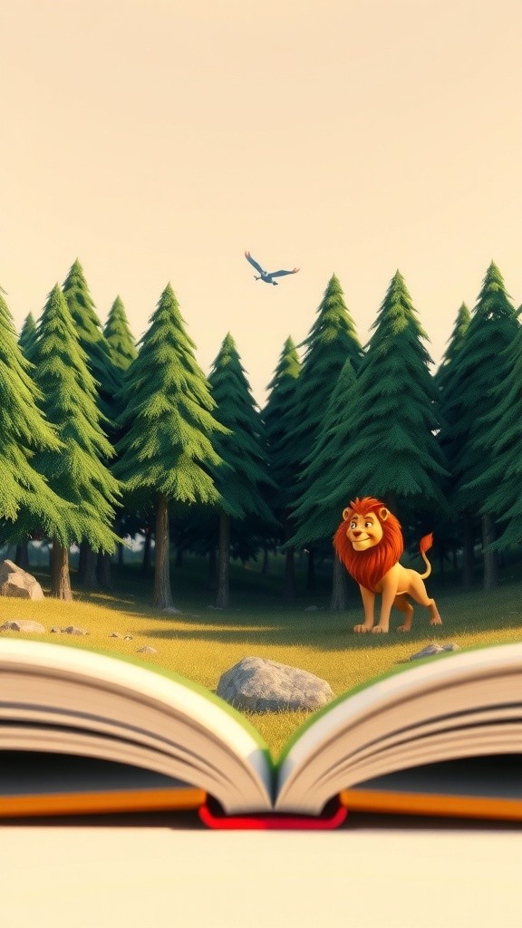 भेड़िया और शेर: ईमानदारी की कहानी