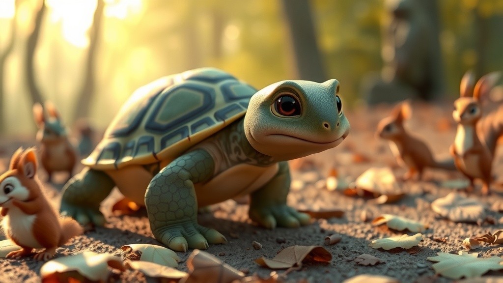 Tiko the Tortoise: Slow and Steady Wins the Race