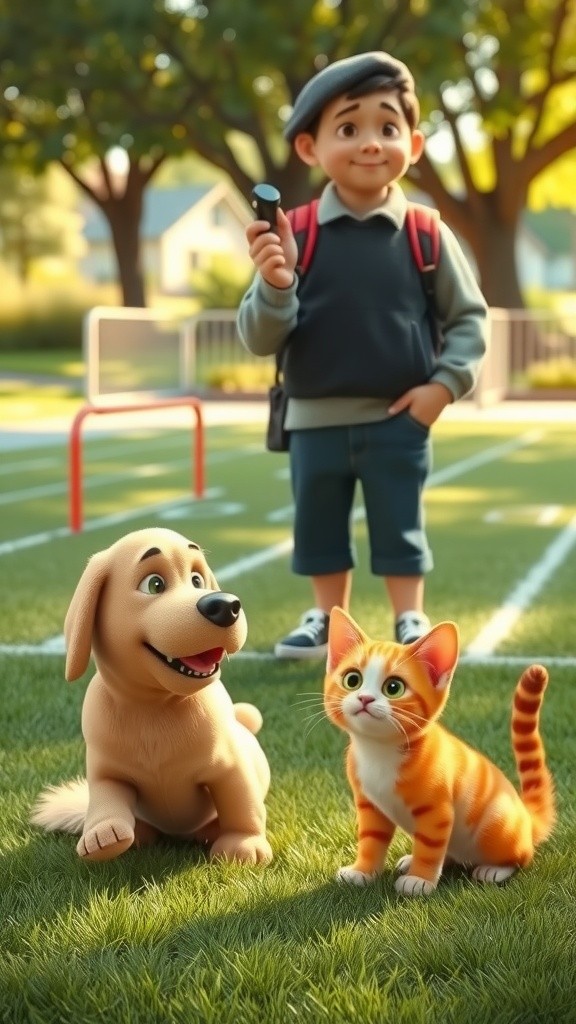 Balap Lari Tak Terduga: Anjing, Kucing, dan Kursi Roda!