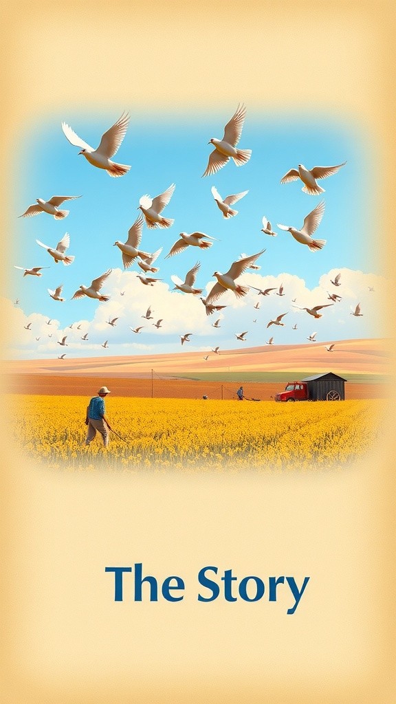 The Kind Farmer and the Healing Pigeon