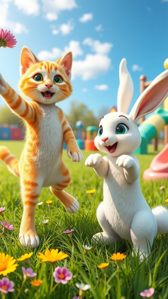 Mini and Tutu's Colorful Adventure