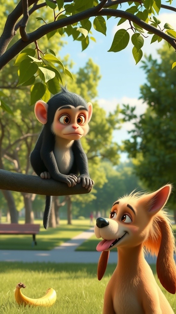 Banana Feud: Monkey vs. Goat