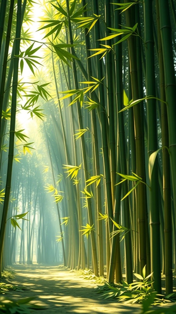 Adorable Baby Panda Joyfully Burrows in Bamboo