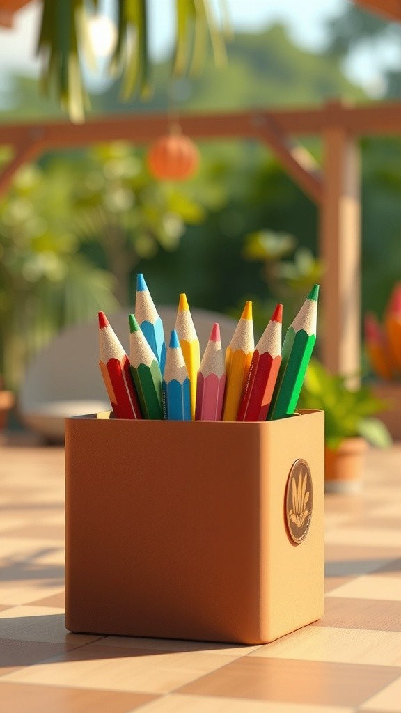 The Colorful Harmony of Pencils