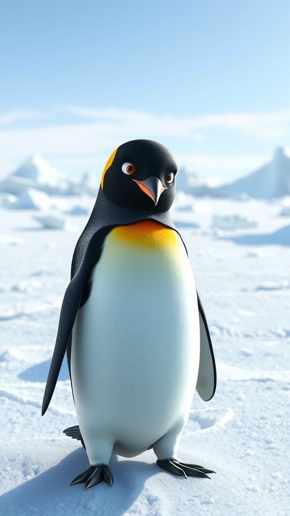 The Resilient Penguin: Nature's Ice Champion