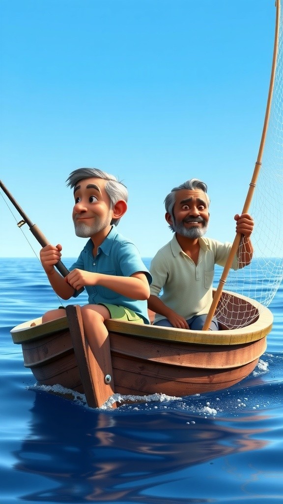 Nelayan dan Dompet Hilang