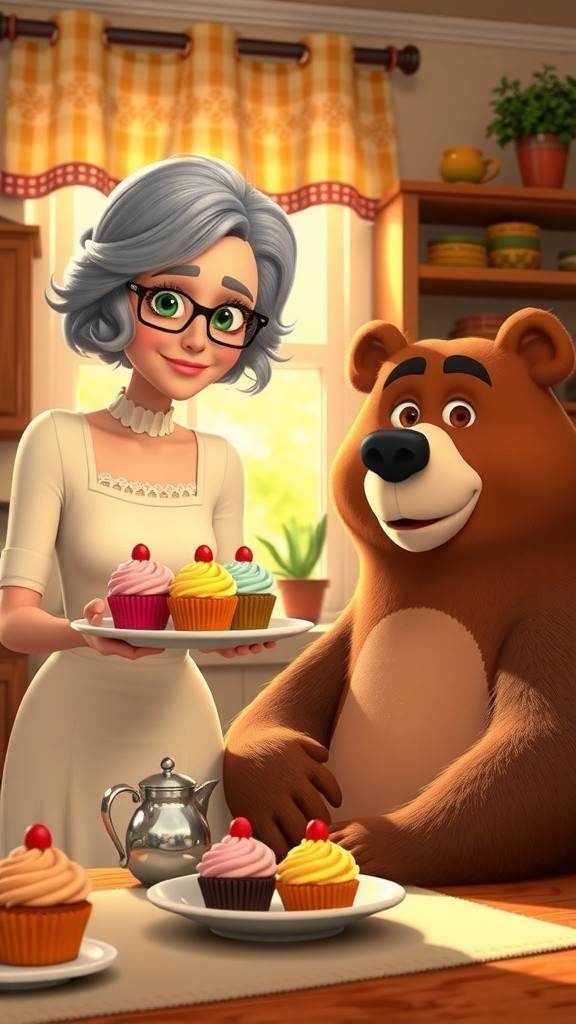 Stuffed Teddy Bear Rejects Dessert