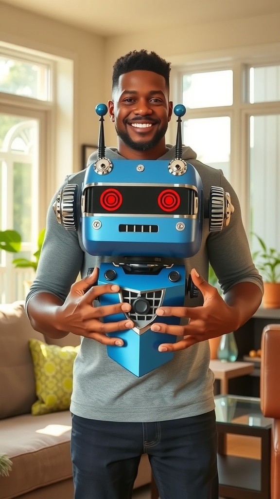 Robot Pembersih dengan Kepribadian Unik!