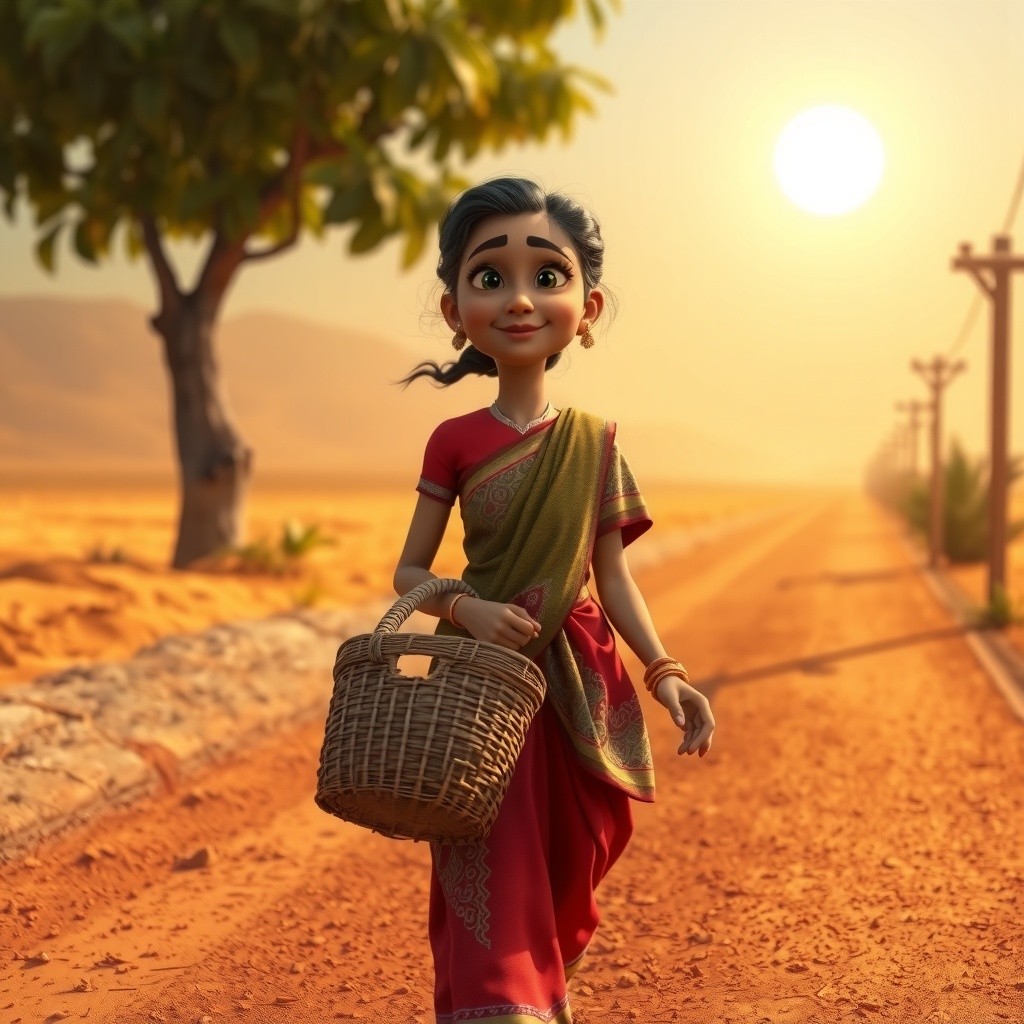 A Girl's Journey: Hustle and Determination in School