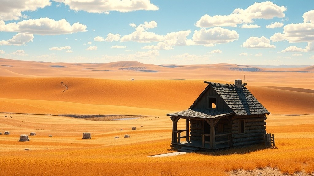 Mohawk Indians Assault Wooden Fort at Battle Creek, Kansas