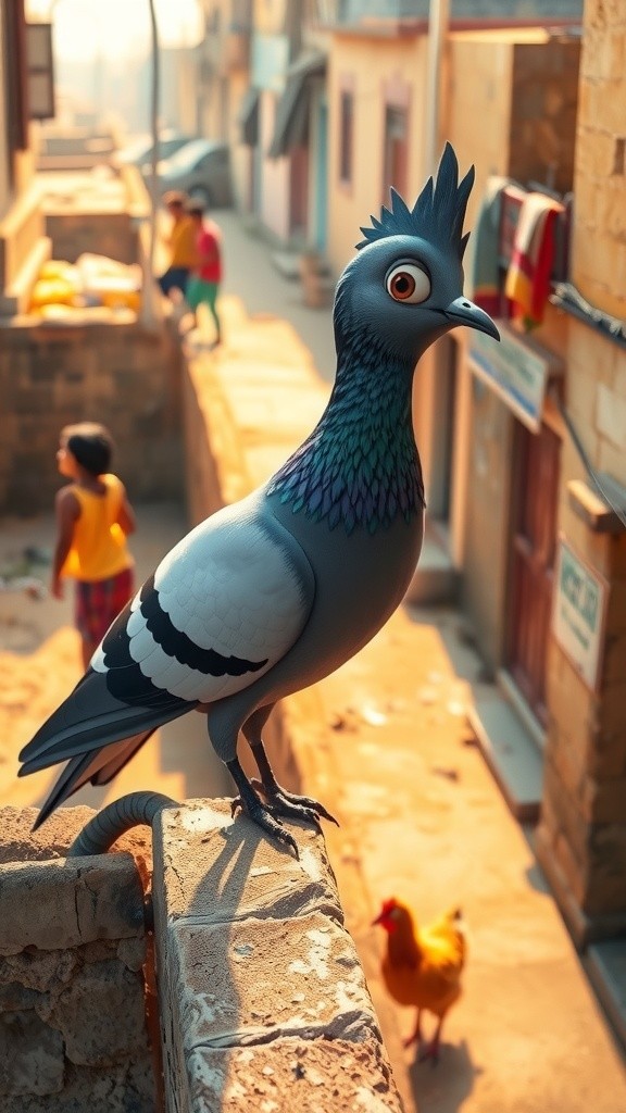 Kabootar aur Murgi ka Chaalak Plan