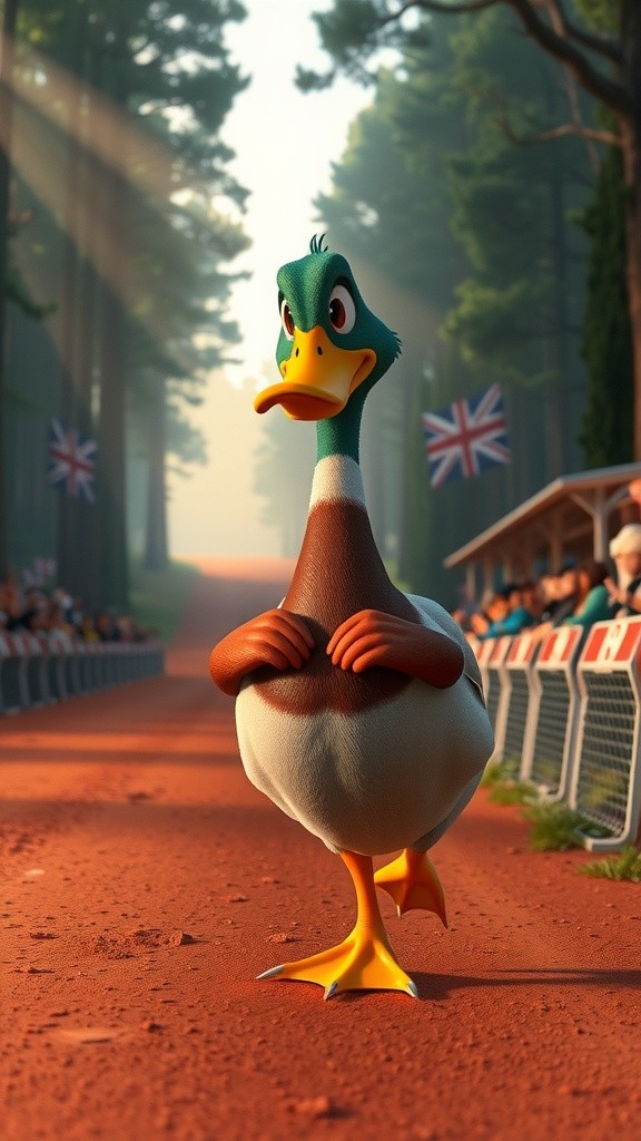 Ayam Pede di Lomba Lari!