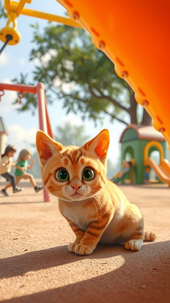 Kucing Mencari Anak Kucingnya