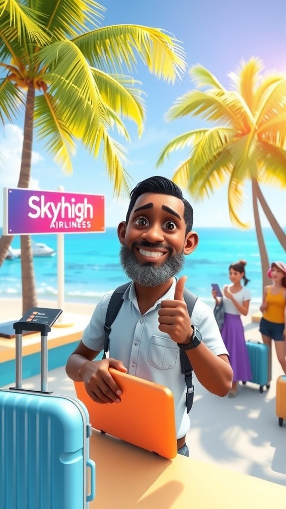 Explore the World with SkyHigh Airlines!