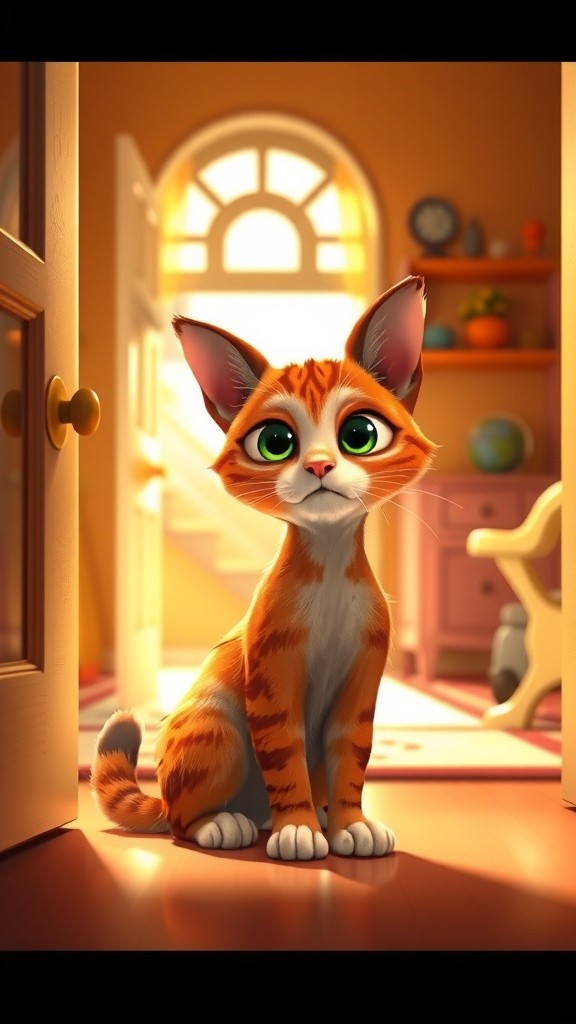 Kucing Kecil Pergi ke Sekolah!