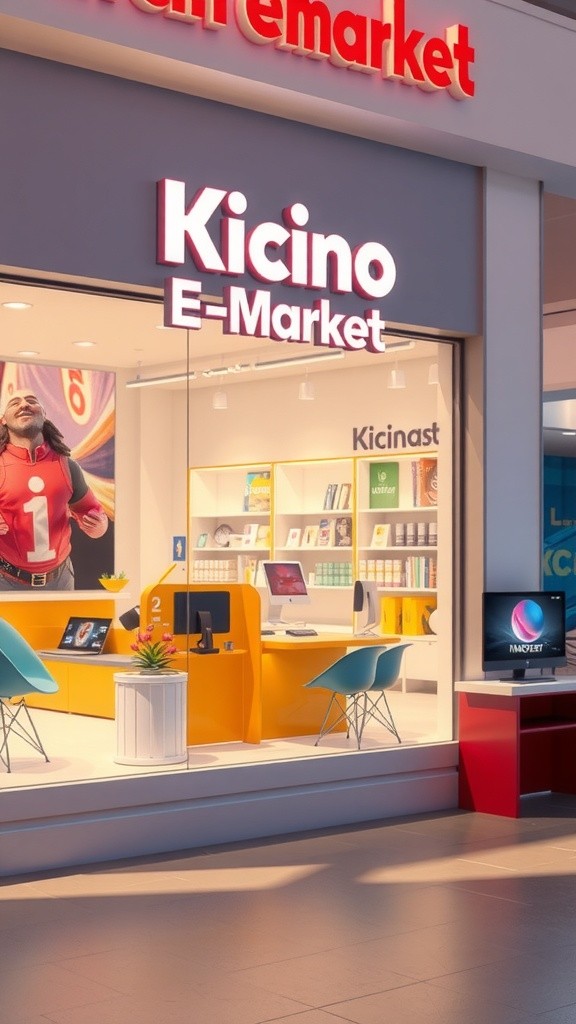 Shop Tour: Exploring Goods at kcino E-market Store