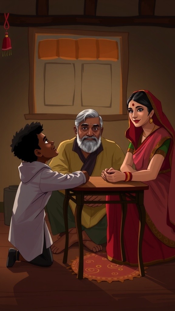 Garib Bacche Ki Seva aur Mehnat