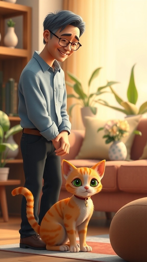 Kucing Patuh: Aksi Mengagumkan Si Boy!