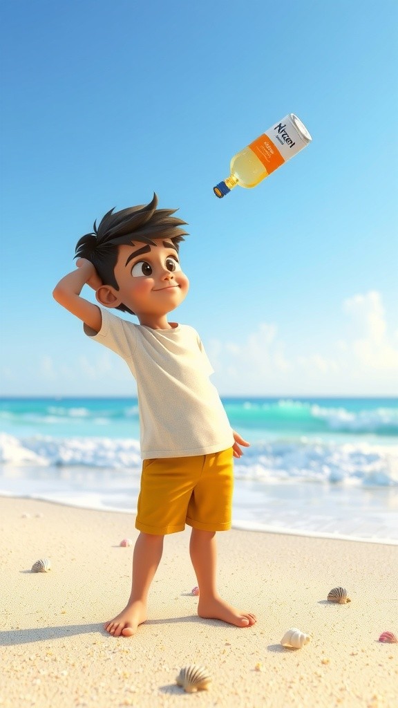 कछुए का आंसू: एक बोतल की कहानी