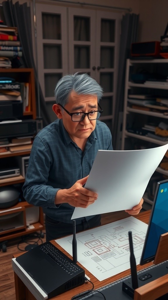 Kucing Router Wi-Fi: Komedi Sinyal Lemah!