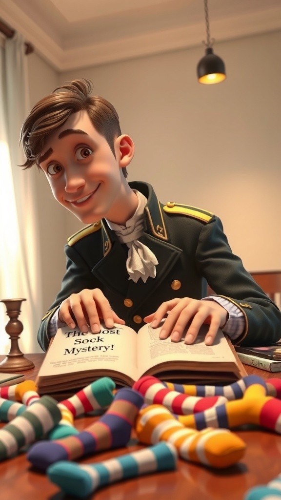 The Great Sock Escape! 🧦✨