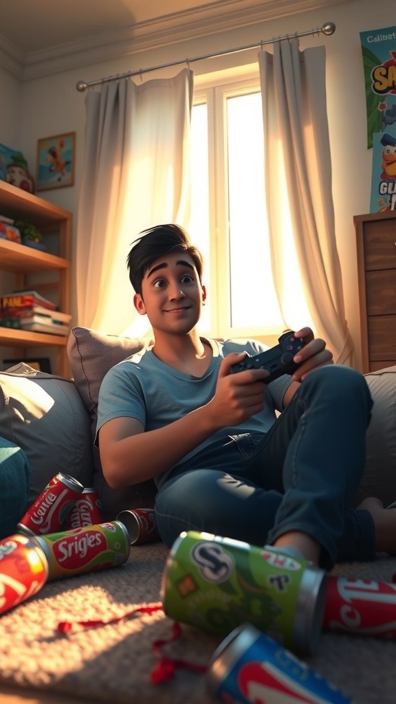 24 Jam Dalam Mode Gamer!