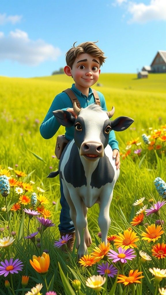 Story of Man and Cow