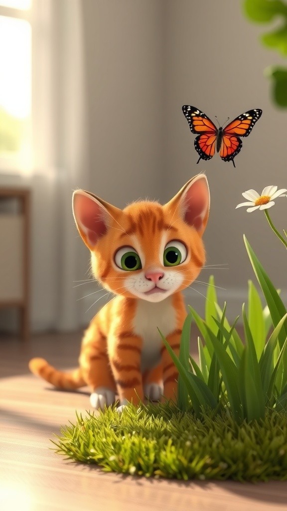 Cat Adventures: The Quest for the Toy Mouse!