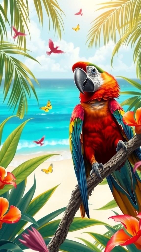 Explore the World with Polly the Parrot!