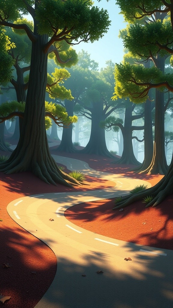 The Great Forest Race: Speed vs. Strength