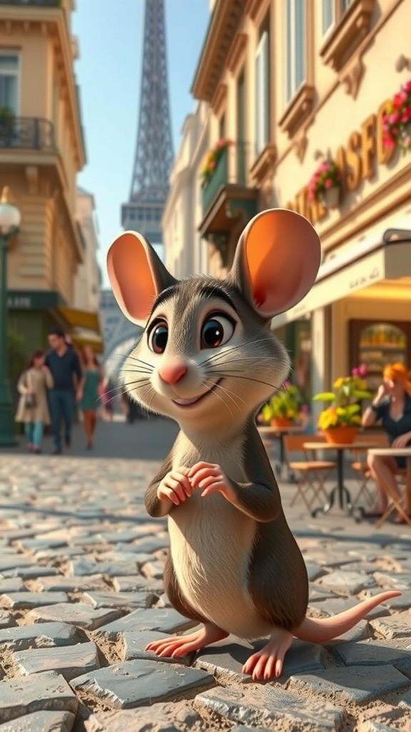 The Little Guy's Search for His Mother in Paris