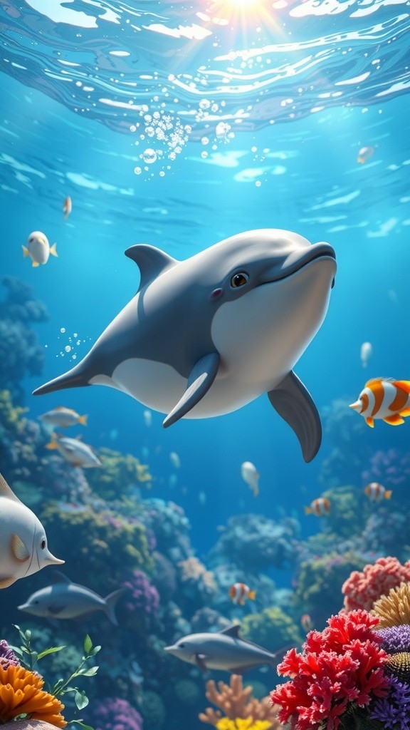 The Playful Journey of Splash the Dolphin