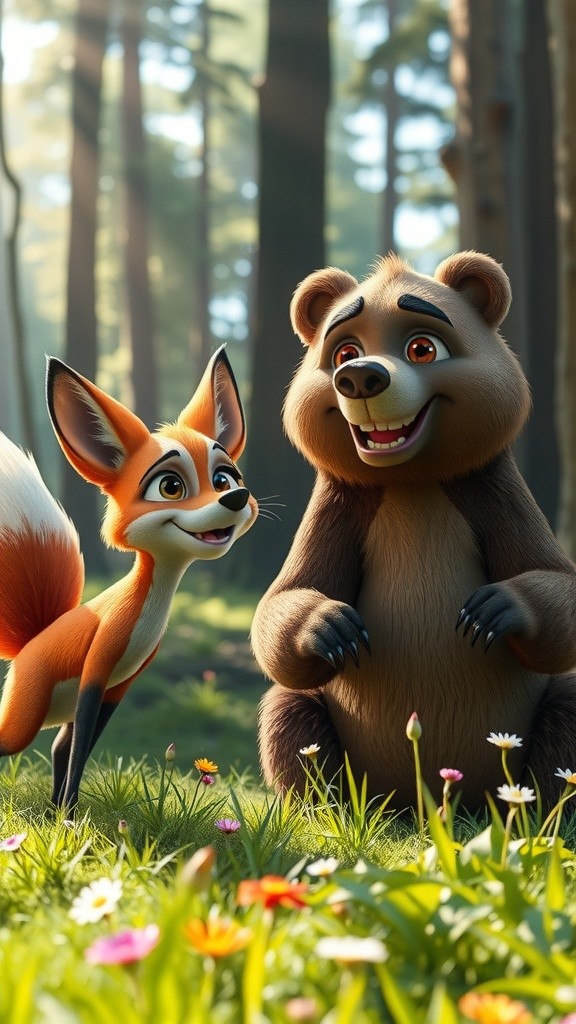 The Bear's Farewell to Friendship