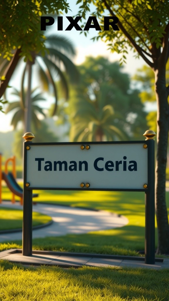 Hari Ceria Lila dan Mochi di Taman