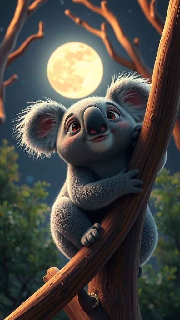 Koala yang Susah Tidur