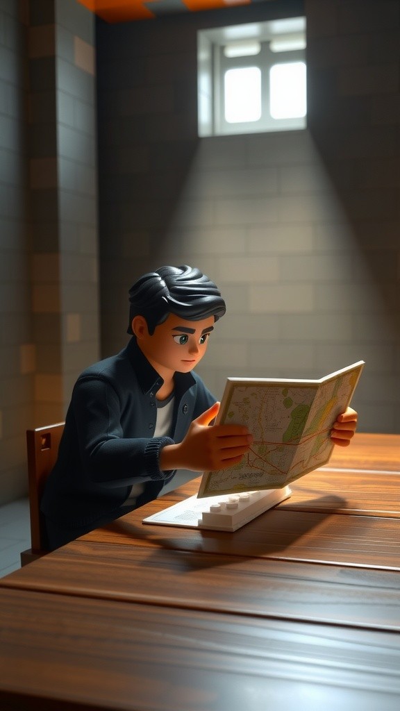 Pelarian Cerdik Andy di Dunia LEGO